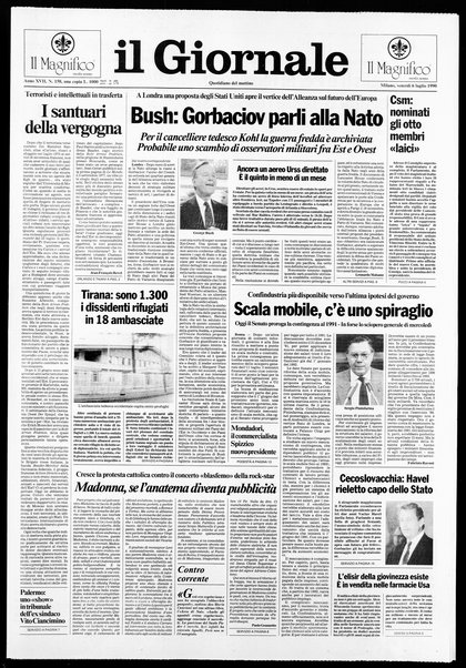 Il giornale : quotidiano del mattino